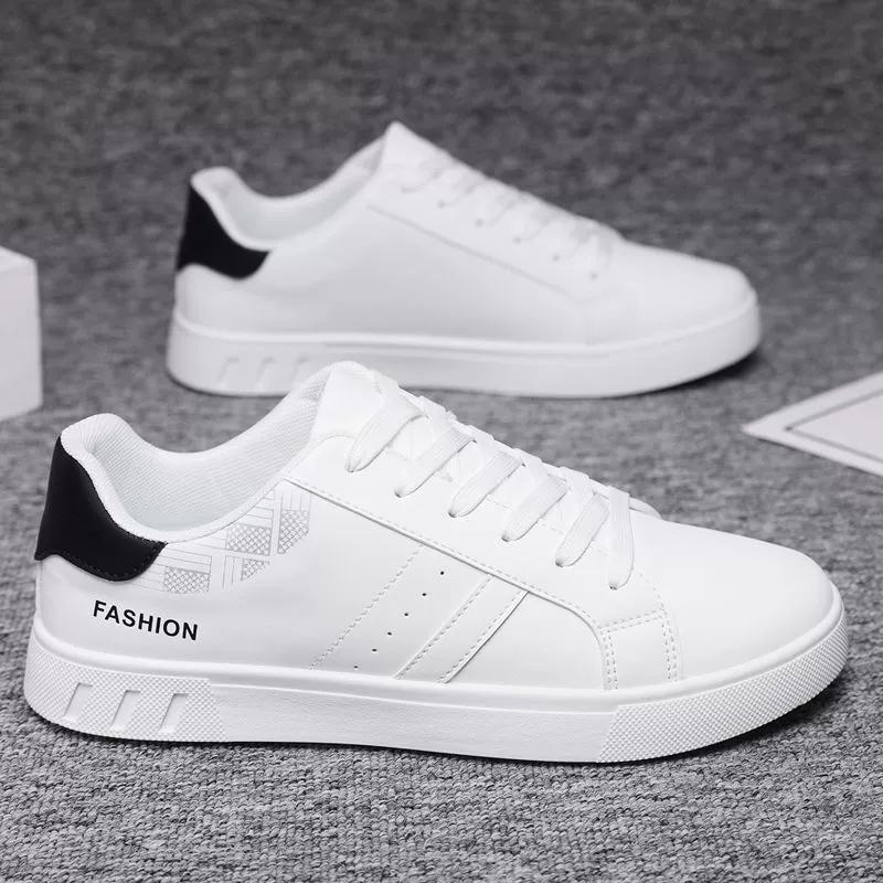 Трансграничная маленькая белая обувь мужская 2024 новая летняя мужская обувь тренд дикая дышащая обувь молодежная обувь большого размера повседневная обувь