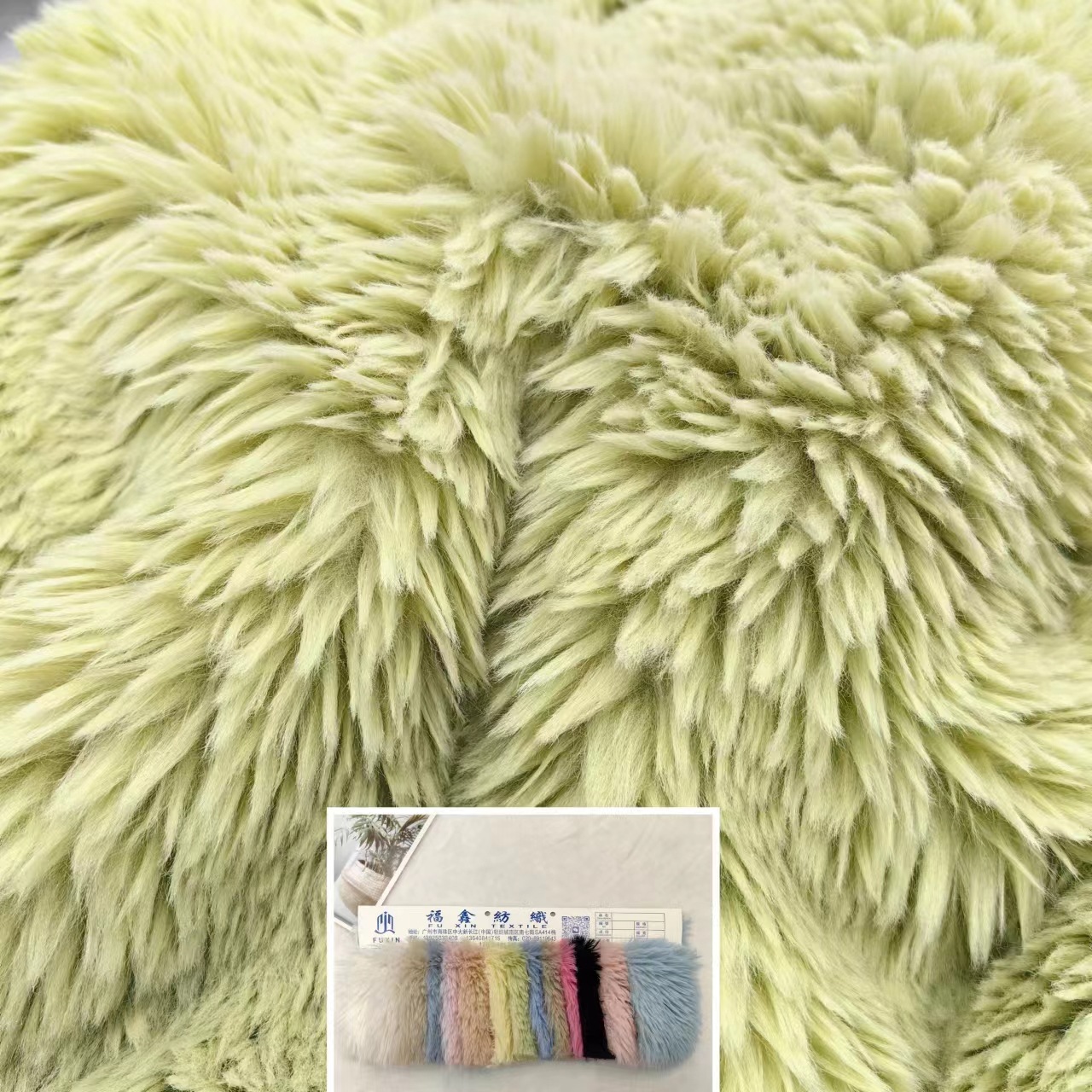 面料棉花娃娃落水毛新兔毛玩偶布料2023新款毛绒面料水洗兔毛毛绒