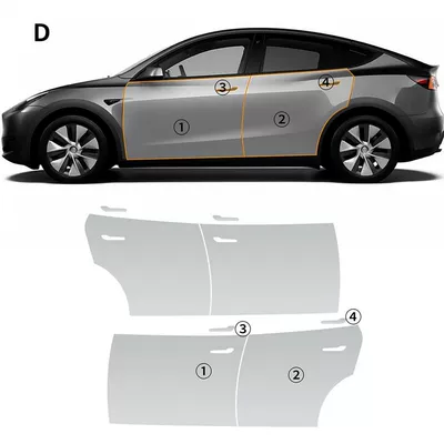 paint protective film, Car paint protective film - package-5-20-24-tesla-y