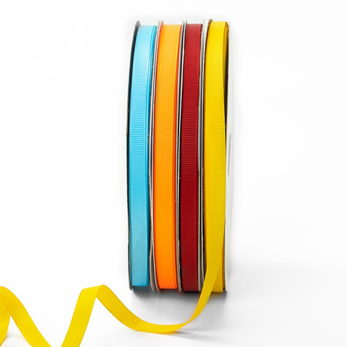 1CM Xiujiang ribbon thin ribbon decorative ribbon ribbed ribbon satin ribbon webbing packaging ribbon braided ribbon embroidery