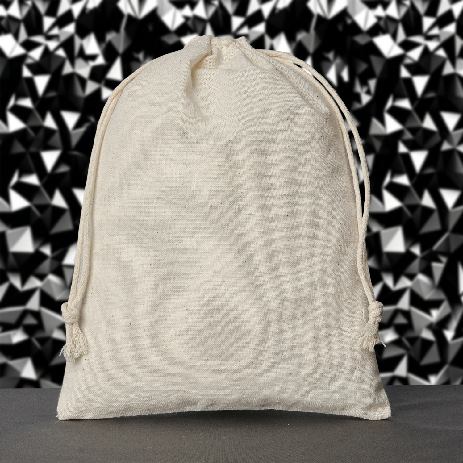 Fábrica en stock bolsas de algodón accesorios bolsas de almacenamiento de granos transpirables bolsas de algodón de cuerda de dibujo de color real image 13