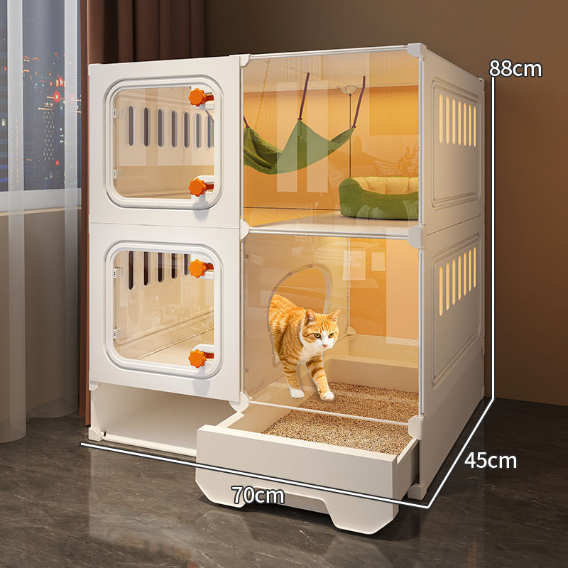 복층 70*45*88 고양이 아파트