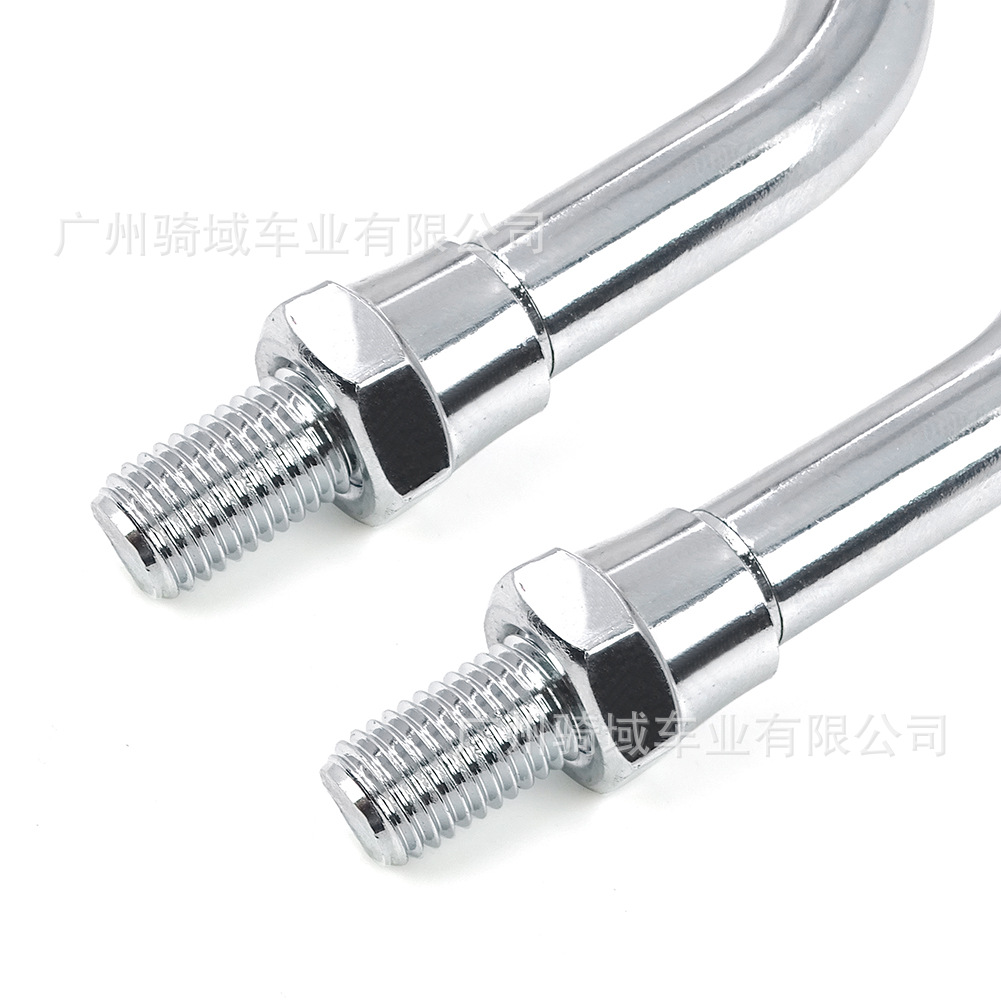 Suitable for the Jia Chu Da Leopard 125 Motorcycle, Zongshen Longxin Big Turtle King Reflector Mirror, 10mm Rearview Mirror