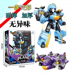 Kids' Educational Transforming Robot Mechagodzilla Ultra-Transforming War God Model Cartoon Design, Big Toy in Box—Wholesale for Boys