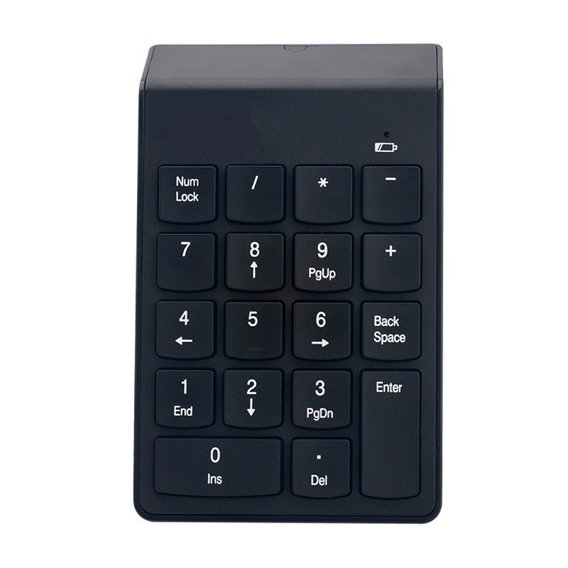 Factory 2.4G Wireless Numeric Keyboard Financial Accounting Numeric Mini Keyboard Wireless Financial Office Keyboard