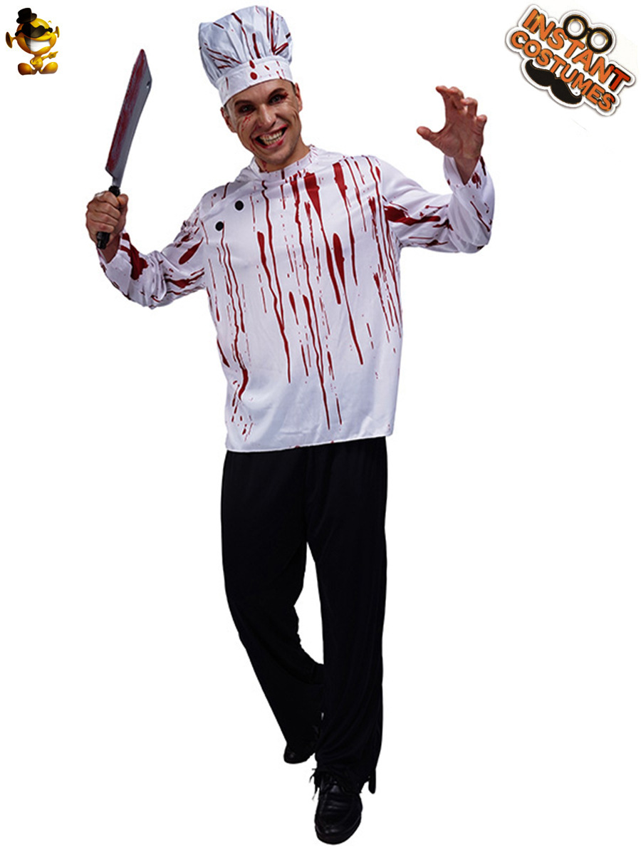 Nuevos hombres grandes horror sangriento Doctor traje ropa de fiesta de Halloween traje de la etapa de rendimiento traje Cosplay ropa
