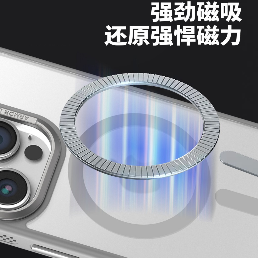 iPhone16pro disipación de calor absorción de la caja 16Promax esmerilado sensación de piel anti-caída 2025 transfronterizo idéntico