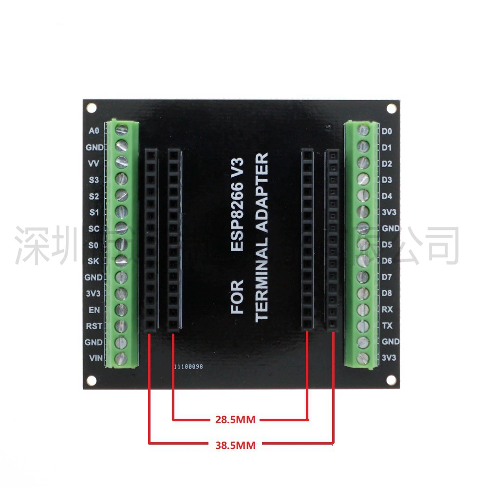 Плата расширения ESP8266, совместима с NodeMCU Lua WiFi V3 CH340