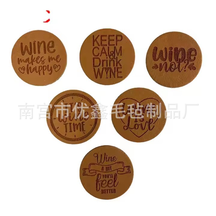 厂家直销时尚毛毡杯垫 创意杯垫 加厚毛毡隔热杯垫 可加LOGO