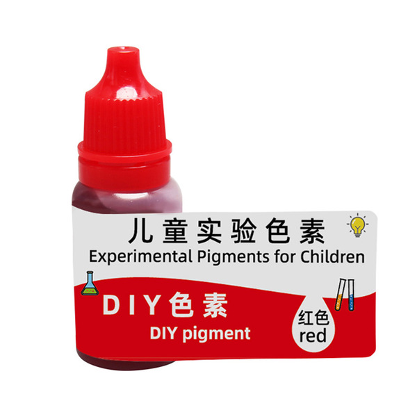 Pigment children's slime handmade for experiments