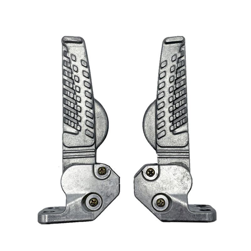 Se puede utilizar para el asiento trasero del vehículo eléctrico Mu Hongtu de tercera y cuarta generación de War Wolf Linhai, pedal de pedal de aluminio retráctil plegable