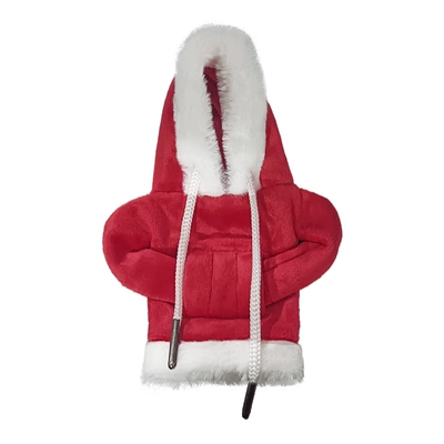 Sürətlər qutusu və əl tormozu başlıqları: Gear Shift Lever Hooded Skull - red-christmas-model