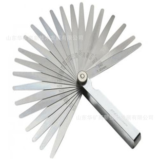 Batch Sale Vernier Stopper Gap Gauge Batch Manufacturing Detection Gap Aperture Feeler Gauge 100mm Stainless Steel Feeler Gauge