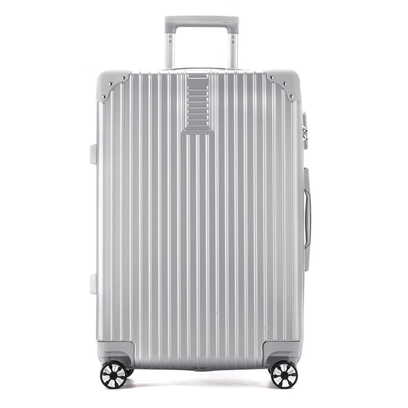 Maleta de equipaje, maleta de gran capacidad, rueda universal, caja de cuero con contraseña duradera para mujer, rueda silenciosa, duradera