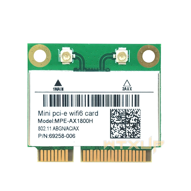 WIFI6 RTL8852BE 5G двухдиапазонный беспроводной сетевой адаптер MINI PCIE 5.2 Bluetooth Android Linux