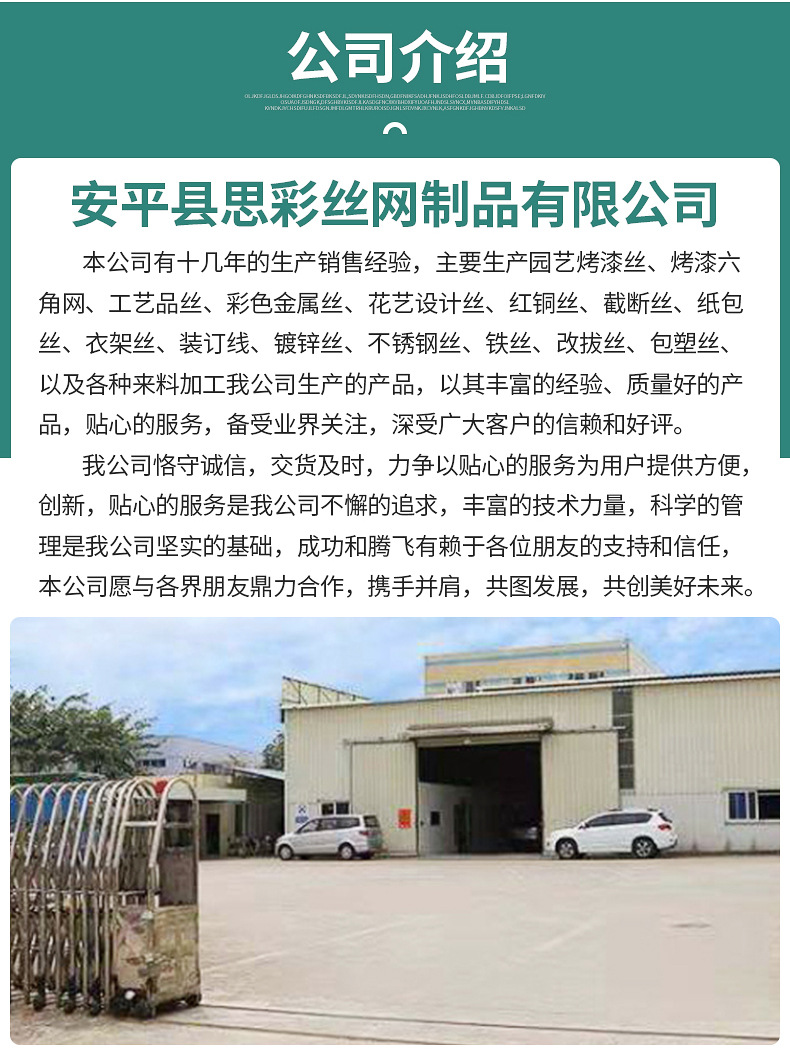 绿色烤漆铁丝详情_15