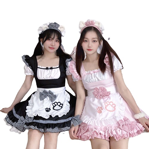 Japanese maid sweet kitten wild maid cosplay cute soft girl two-dimensional lolita dress