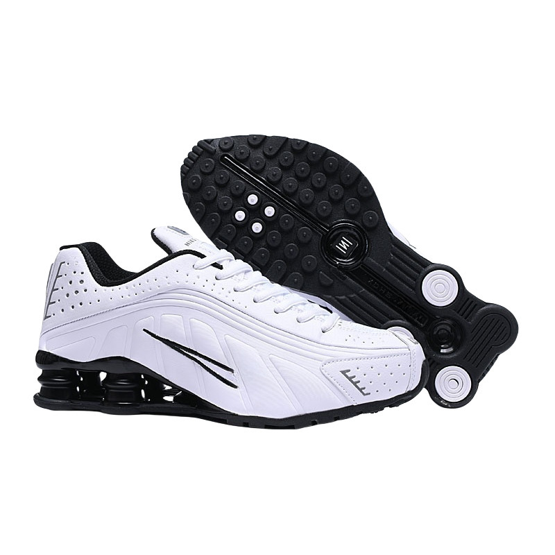 SHOX R4 흑백 흰색 후크 40-46
