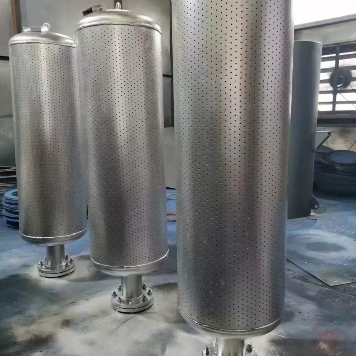 放空消音器 安全阀消音器 小孔消声器 锅炉管道配套降噪设备
