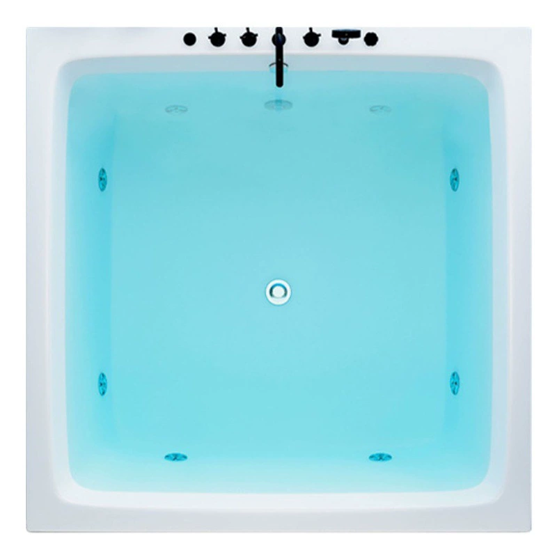 Ванна 1,2 м гостиницы ванны массажа прибоя орла акриловая квадратная врезанная ванной глубокая