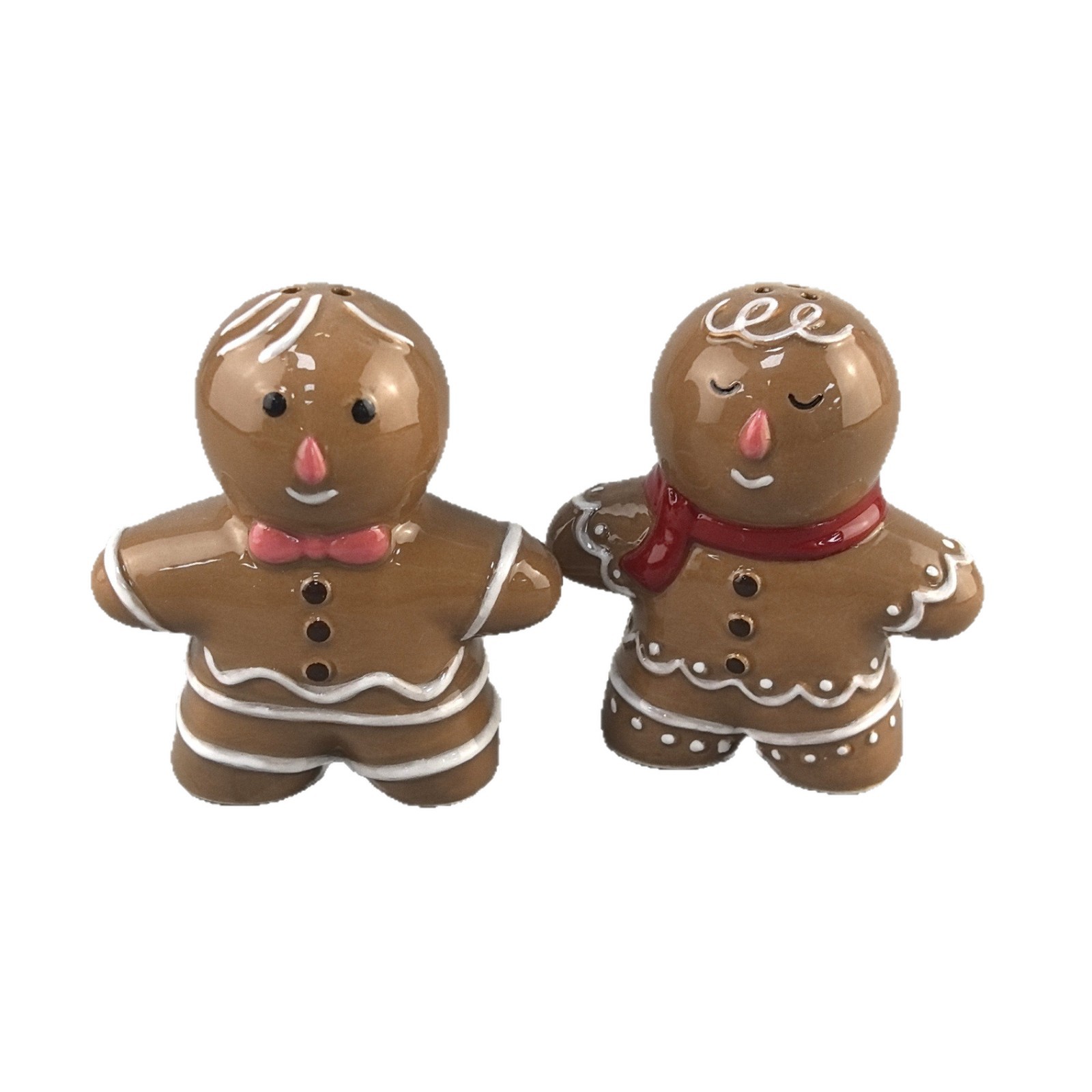 Nuevos productos explosivos transfronterizos creativos bonitos pinza de jengibre de Navidad botellas de sabor humano atmósfera de Navidad artesanías cerámicas