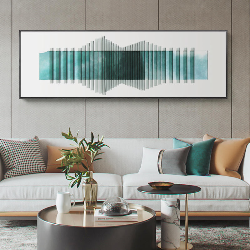 Modern and minimalistic acrylic sofa for bed