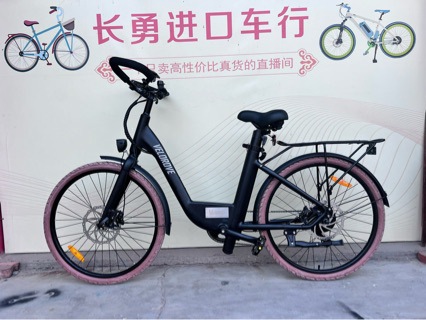 全新车易佰客休闲助力车，26寸，禧玛诺外七速变速器，禧玛诺油碟