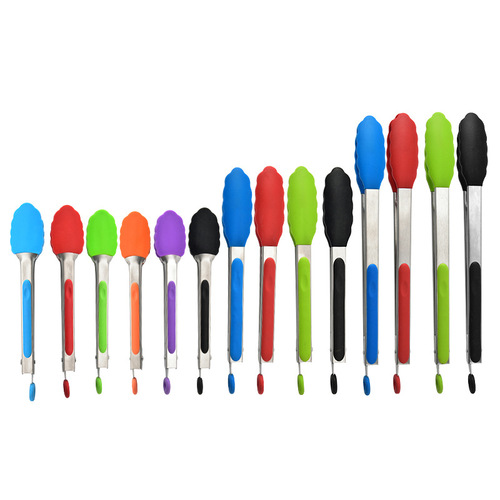 Zibo barbecue food clips high temperature resistant silicone food clips bbq barbecue steak clips fast food restaurant meal sharing bread clips