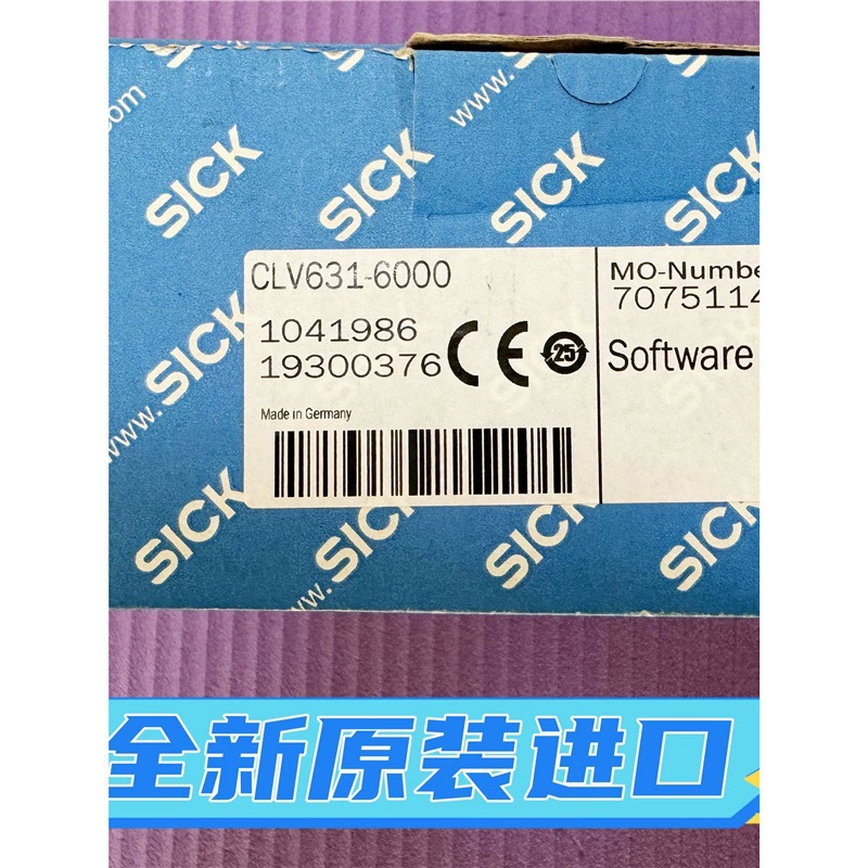 German Sick Sick CLV631-6000 промышленный датчик сканирования штрих-кода 1041986