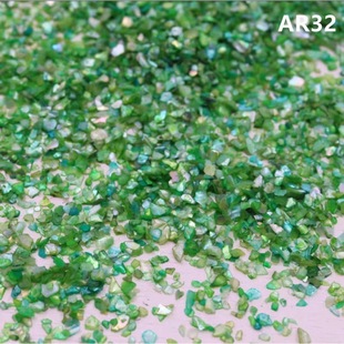 Resin drop glue 1-2mm screw film lacquer painting lacquer DIY nail art pearl shell fragments lacquer art material resin drop