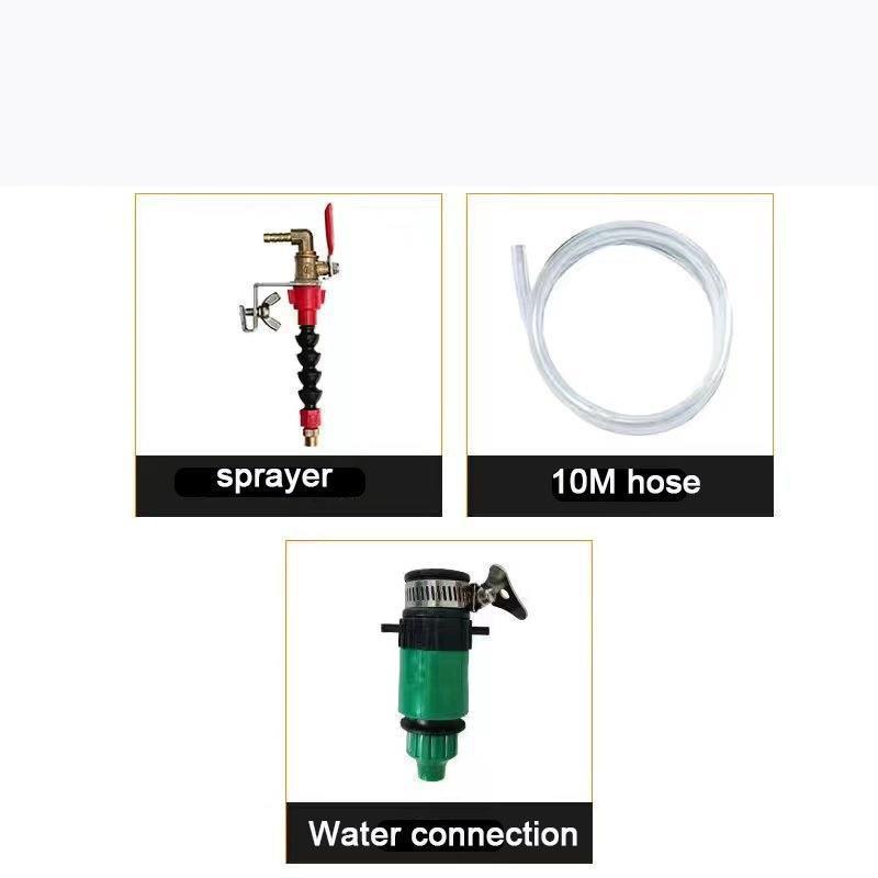 세트 II (물 노즐 + 10m 수도관 + 범용 조인트)