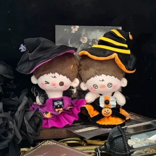 Одежда для Labubu 17 см Хэллоуин шапка-тыква