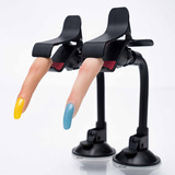 Практика для маникюра, модель рук, силиконовые накладные ногти