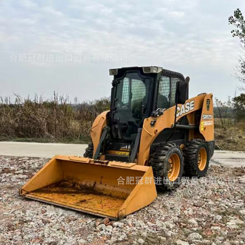 Cargador deslizante pequeño Case SR175 sitio de construcción mini carretilla elevadora multifuncional carretilla elevadora agrícola image 4