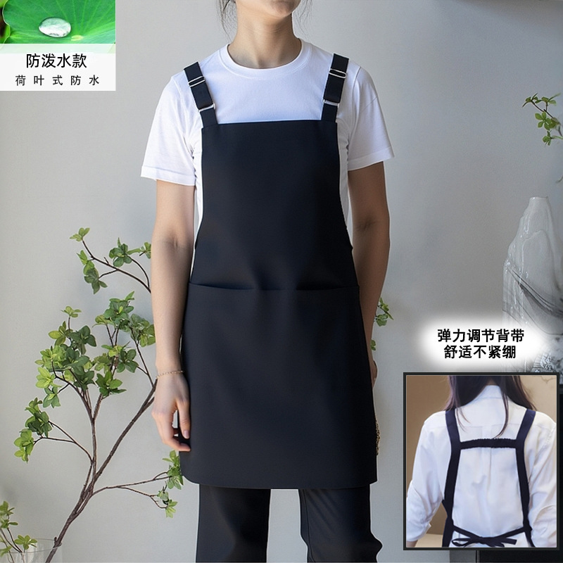 新しいキャンバスエプロン、キッチン、コーヒー、女性、和風マニキュア、工場作業、家庭用、男性専用、撥水加工、ケータリング用|undefined