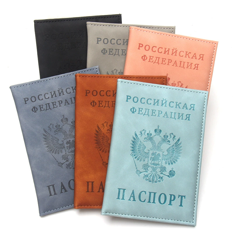 Защитный короткий легкий и тонкий двусторонний паспортный чехол, прямые поставки с завода, Россия