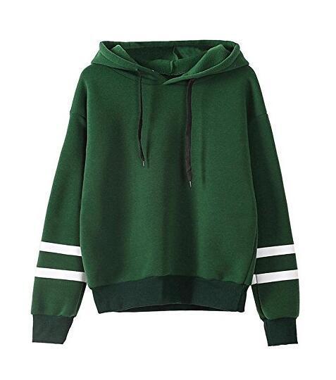 9323 #2021 Otoño e Invierno Nuevo eBay AliExpress deseo con capucha suelta de manga larga suéter mangas dos
