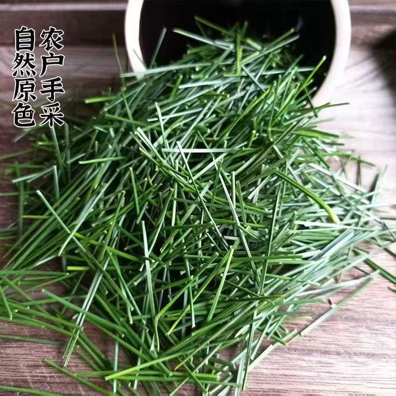 Pine Needle Tea (Pinus massoniana) — Dried Green Pine Needles, 500g Bag specifications