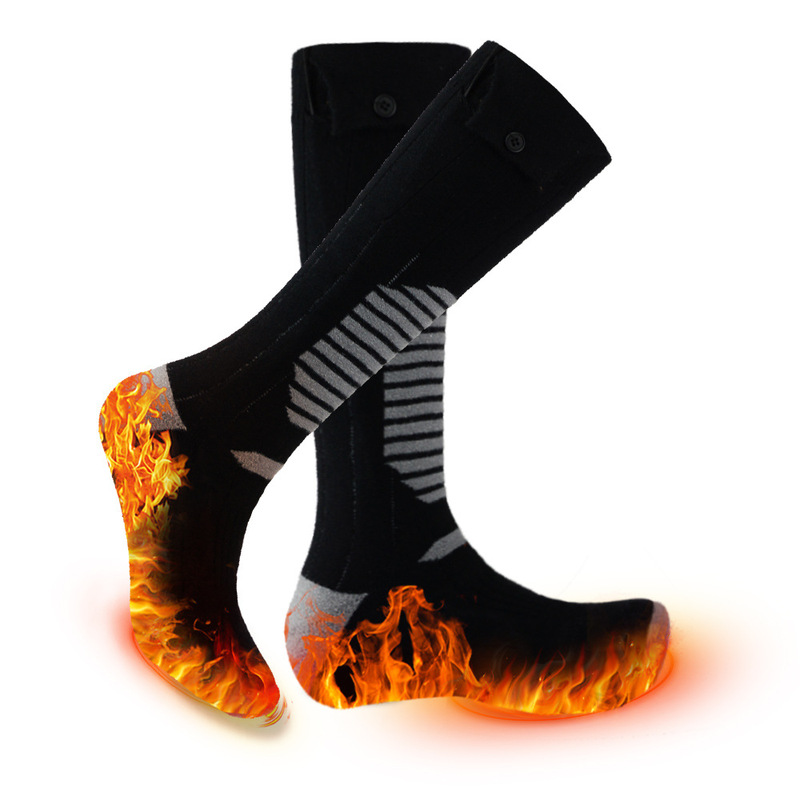 Cross-Border Three-Speed Temperature-Controlled Full-Foot Heating Socks Customized High-Tube Heating Socks Winter Intelligent Heating Socks Processing Cross-Border Three-Speed Temperature-Controlled Full-Foot Heating Socks Customized High-Tube Heating Socks Winter Intelligent Heating Socks Processing