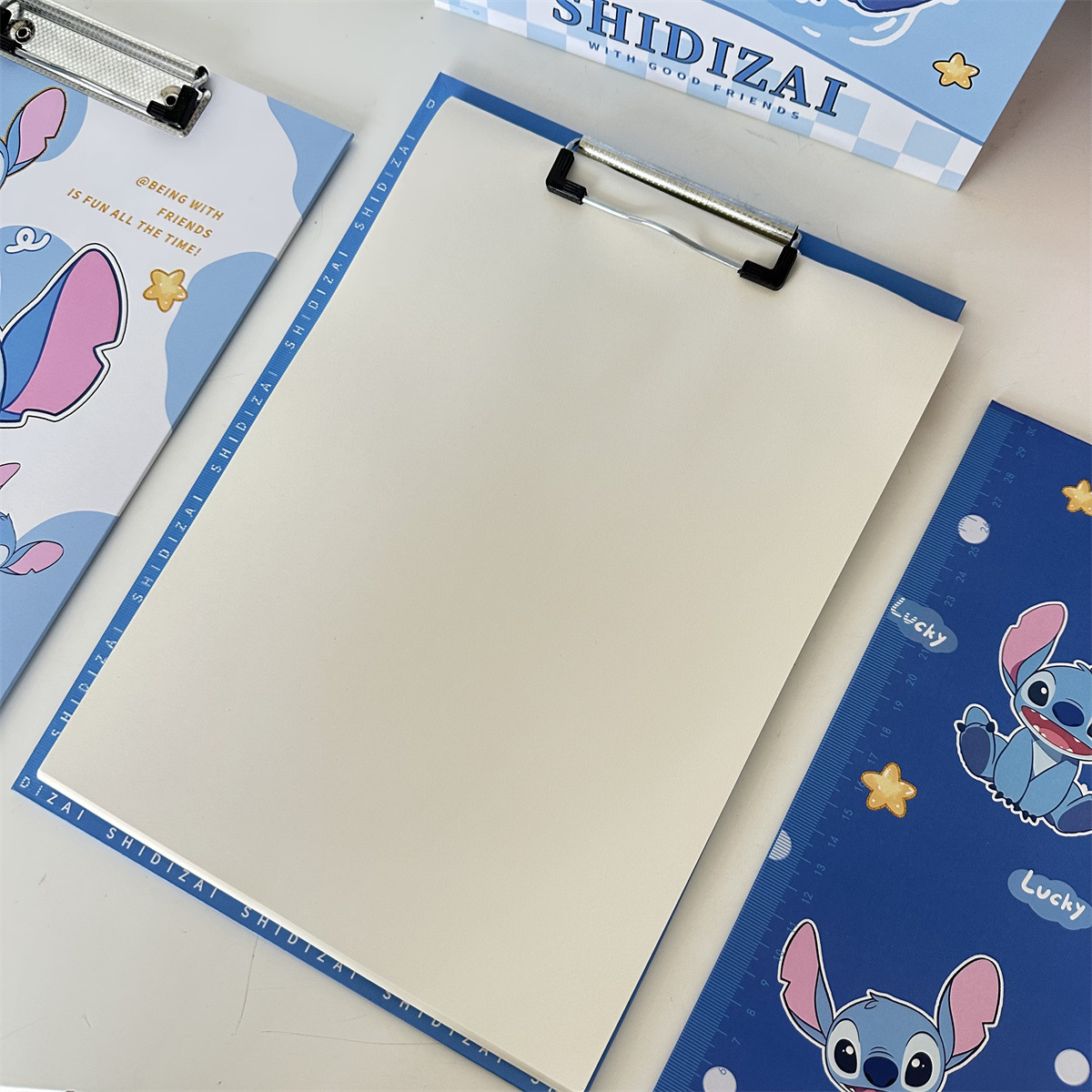 ステッチボードクリップ A4 ファイルクリップボード 高価値小学生ライティングパッド紙増粘テスト用紙情報