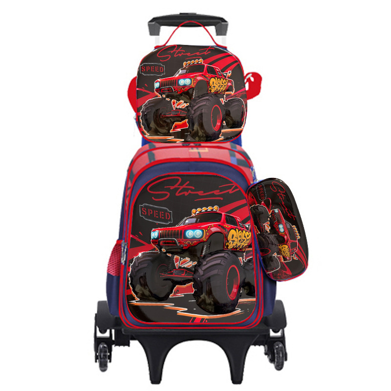 Fábrica directa transfronteriza nueva serie de montaña y mar de dibujos animados de tres piezas paquete de bolsas de 2 / 6 rodadas