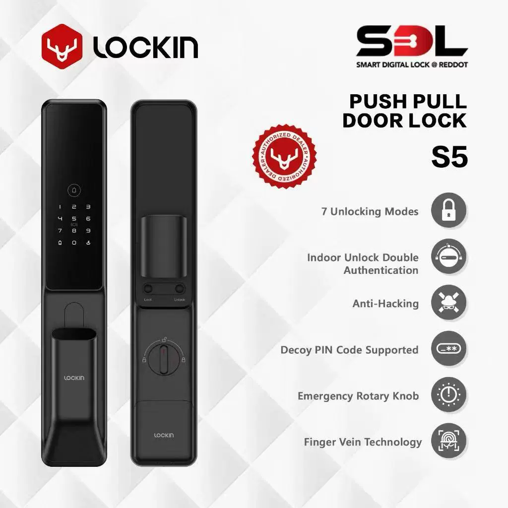 Lockin V5max Luke V5max распознавание лица в 3D, касания ладони, замок соединён с Mijia Apple HomeKit