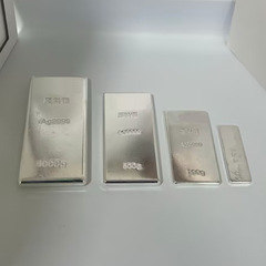 光亮银块千足银块银料实心纯银条压铸银条储值银块999纯银投资条