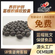 OEM贴牌代工定制金奥力牌葛根枳椇软胶囊养肝护肝修复化学性肝损