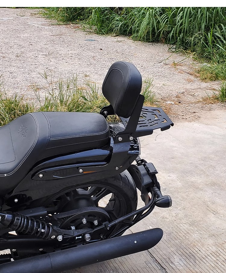 Muscle car Wolf suitable for Yulong JSX700i Ruilong JSX900i backrest tail shelf rear tail frame tail back modification