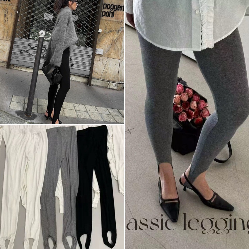 Korean version of modal pedal pants thin pants leggings pantyhose slim yoga pants shaking voice live wholesale