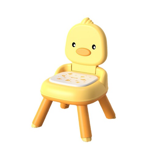 Kids Chair Cartoon Dining Chair Height Cushion Stool Baby Eating Chair Anti-Slip Step Stool Toddler Back Support Chair