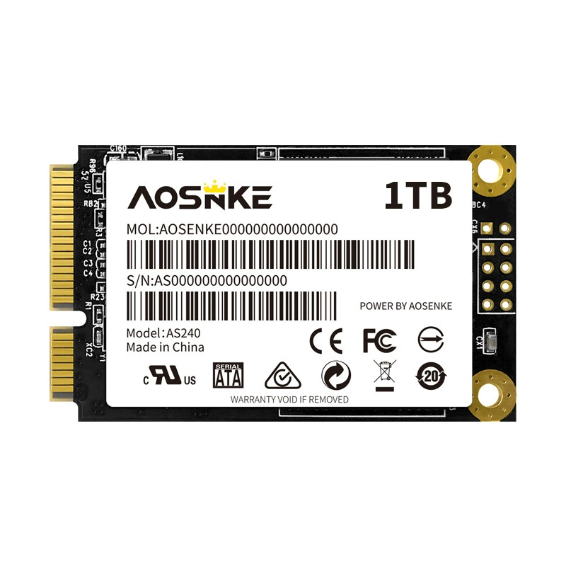 Новый Osonke MSATA интерфейсный твердотельный диск 1 ТБ все в одном ноутбуке промышленного управления SSD точка