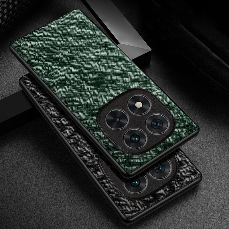 适用于 小米 RedmI Note 14 Pro Plus 5G Xiaomi 15 十字纹手机