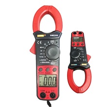 滨江BM5266钳形表数字交流电流表钳表电容钳流表火线辨别万用表